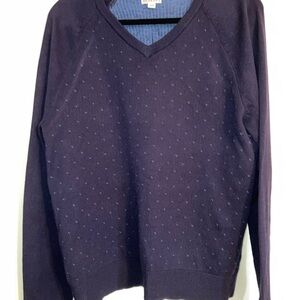 Merona Men’s Blue Knit Sweater *Size Medium*